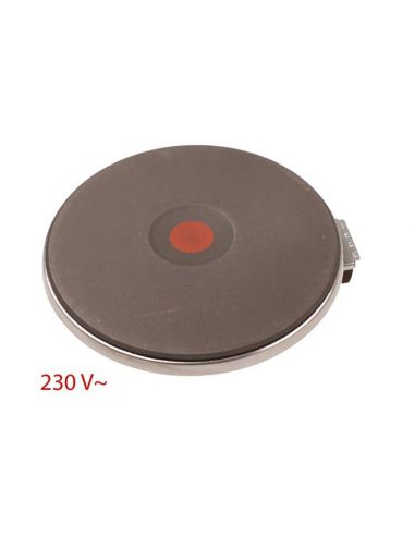Hot plate ø 220mm 2600W 230V connection 4 screw clamps