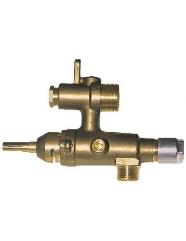 Gas tap EGA type series 24197 without nozzles
