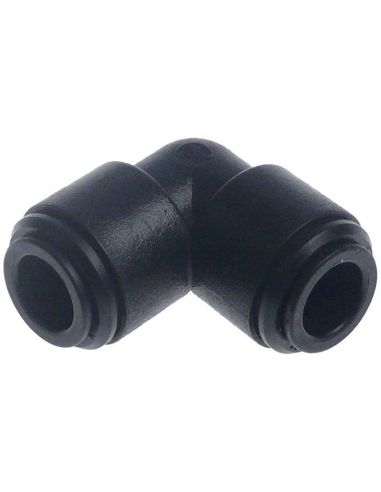 Push-in fitting John Guest for external tube ø (A) 10mm (B) 10mm angled