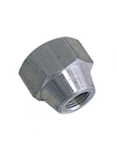 Thermocouple nut T1: M8x1 T2: M18x1 aluminium