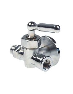 Pressure gauge tap boiling pan