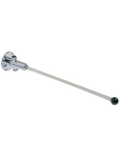 Self-closing tap ca.15s thread 1/2" L 432mm with knee switch