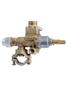 Gas tap PEL type 22S/V gas inlet pipe flange diameter 21mm