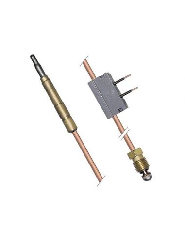 Thermocouple with interrupter L 600mm ø 6mm M9x1 connection solder connection