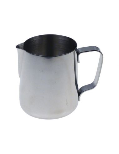 Milk jug stainless steel capacity 0,6 l ø 90 mm H 108 mm capacity 20 oz