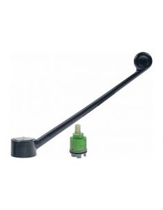 Handle for mixer tap with ceramic cartridge G22