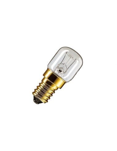 Light bulb socket E14 15W t.max. 300°C