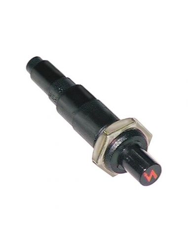 Piezoelectric igniter body plastic blowing mounting 18mm