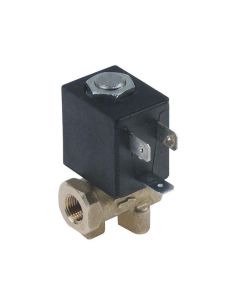 Solenoid valve OLAB brass 2 -ways 24 V AC inlet 1/8"...