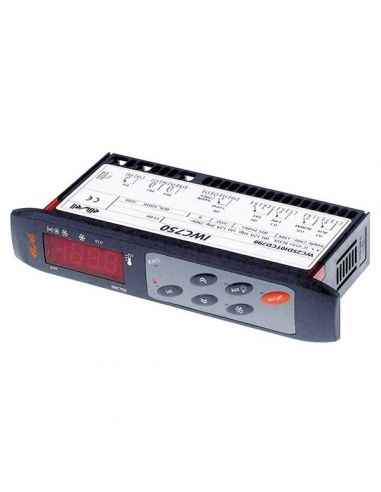 Electronic controller ELIWELL type IWC750 model WC25DI0TCD790 150x30mm 230V voltage AC NTC