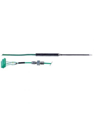 Core temperature probe thermocouple K (NiCr-Ni) cable PTFE -40 up to +250°C cable length 1,9m