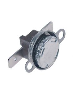 Bi-metal safety thermostat hole distance 14 mm switch-off...
