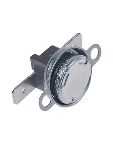 Bi-metal safety thermostat hole distance 14 mm switch-off temp. 185 °C 1NC 1 -pole